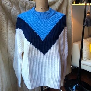 TORY SPORT color block sweater